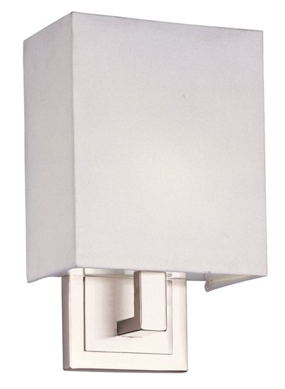 Foto para 7.5W Edinburgh LED 2-Light Wall Mount SN White 7"x14" 