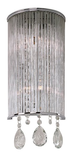 Foto para 40W Gala 2-Light Wall Lamp PC Clear G9 