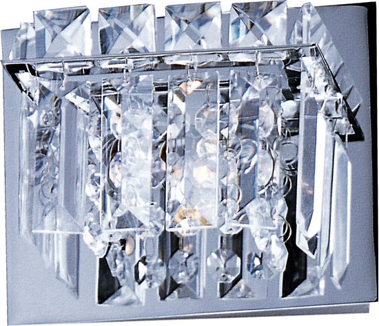 Foto para 50W Bangle 1-Light Bath Vanity PC Crystal Glass G9 Xenon 