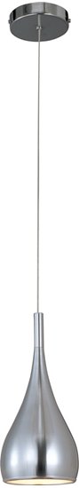 Foto para 75W Teardrop 1-Light Pendant SN MB Incandescent (OA HT 18"-146")