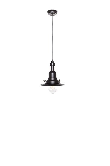 Foto para 100W Hi-Bay 1-Light Pendant BZ Clear Metal MB Incandescent 12"x16.5" (OA HT 87")