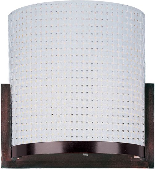 Foto para 13W Elements 2-Light Wall Sconce OI Vinyl GU24 Fluorescent 