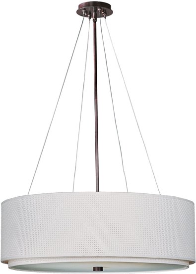 Foto para 26W Elements 4-Light Pendant OI Vinyl GU24 Fluorescent (OA HT 27"-59")