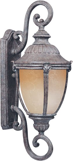 Foto para 26W Morrow Bay EE 1-Light Outdoor Wall Lantern ET Latte Glass GU24 Fluorescent 13.5"x32.5" 