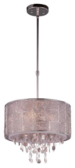 Foto para 40W Allure 5-Light Pendant PN Fabric G9 Xenon (OA HT 62.25")