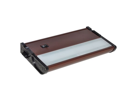 Foto para 5.1W CounterMax MX-L120DL 7" 2700K LED Under Cabinet MB Clear 6-Min