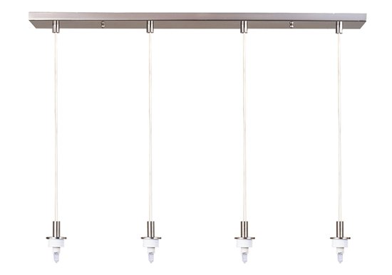 Foto para 50W Carte 4-light Pendant Frame SN G9 Xenon 33" (OA HT 24"-60") 4-Min