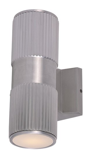 Foto para 50W Lightray 1-Light Wall Sconce Wet AL R20 MB 4"x10.25" 10-Min