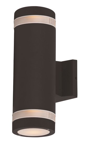 Foto para 50W Lightray 2-Light Wall Sconce Wet ABZ R20 MB 10-Min