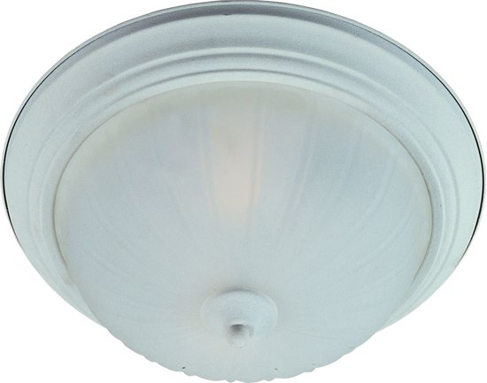 Foto para 60W Essentials - 583x-Flush Mount TW 2-lights Frosted Glass MB Incandescent 