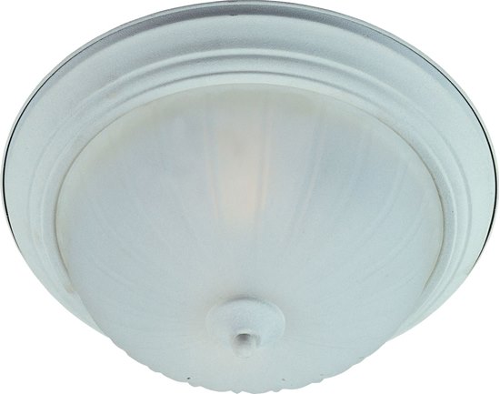 Foto para 60W Essentials - 583x-Flush Mount TW 3-lights Frosted Glass MB Incandescent 