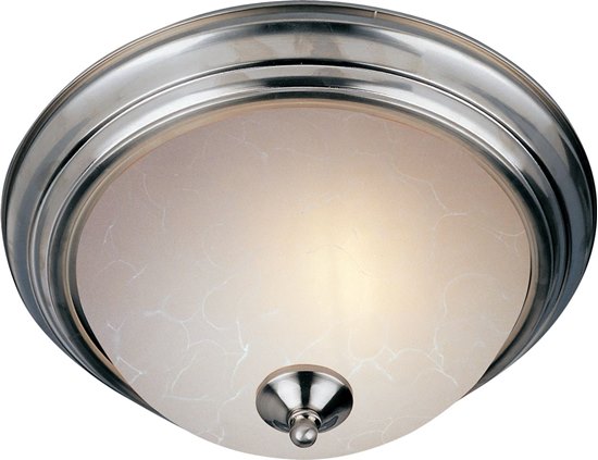 Foto para 60W Essentials - 584x-Flush Mount SN 2-lights Ice Glass MB Incandescent 