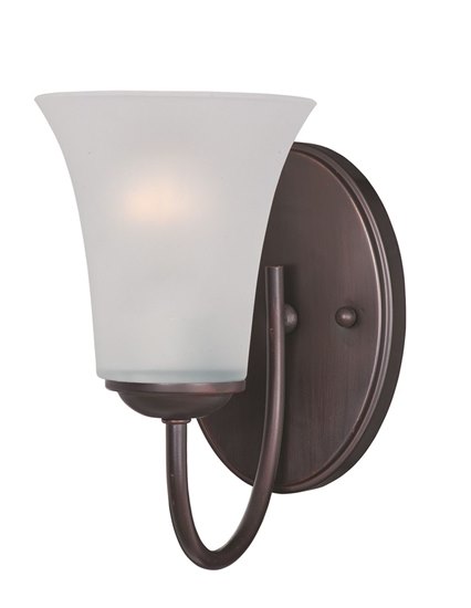 Foto para 60W Logan 1-Light Wall Sconce OI Frosted MB 