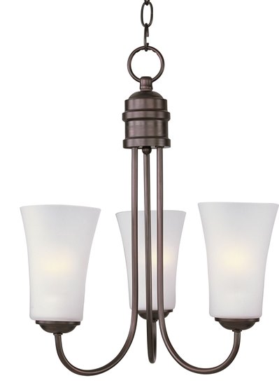 Foto para 60W Logan 3-Light Chandelier OI Frosted MB 