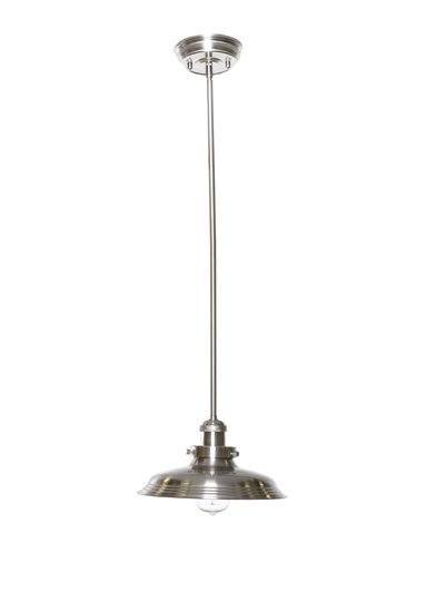 Foto para 60W Mini Hi-Bay 1-Light Pendant SN Metal MB Incandescent 11"x5.75" (OA HT 50")