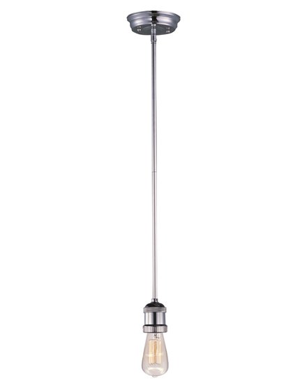 Foto para 60W Mini Hi-Bay 1-Light Pendant Stem Hung PN MB Incandescent 5"x2.75" (OA HT 47") 10-Min