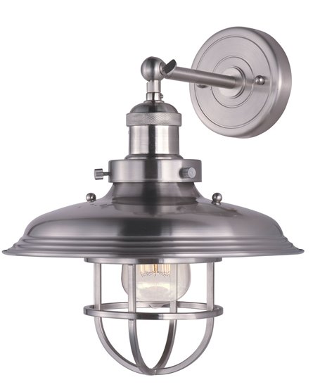 Foto para 60W Mini Hi-Bay 1-Light Wall Sconce SN MB 11"x11" 