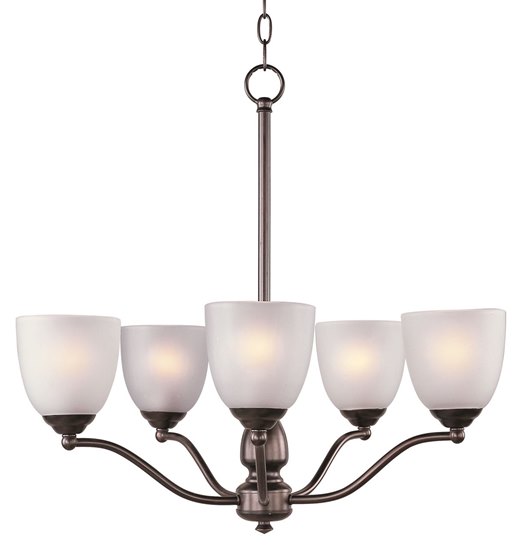 Foto para 60W Stefan 5-Light Chandelier OI Frosted MB 