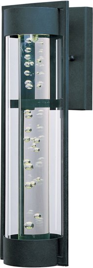 Foto para 7.5W New Age LED Outdoor Wall Lantern TE Clear Glass 8.25"x22.25" 