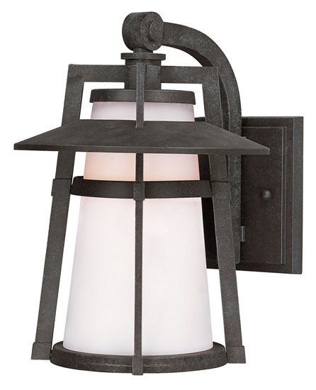 Foto para 8W Calistoga LED 1-Light Outdoor Wall Lantern AE Satin White 