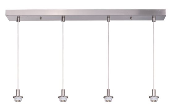 Foto para 8W Carte LED 4-Light Pendant SN (OA HT 24"-60")