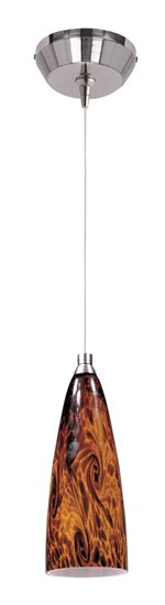 Foto para Amber Lava 1-Light RapidJack Pendant and Canopy SN 