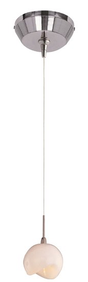 Foto para Opal White 1-Light RapidJack Pendant and Canopy SN 