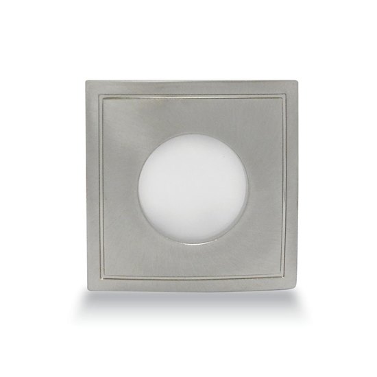 Foto para 50W Wet Square Satin GX5.3 12V Spotlight