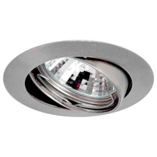 Foto para 50W Round Satin GX5.3 Directional 12V Spotlight