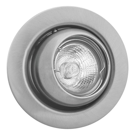 Foto para 50W Round Satin GX5.3 Directional 12V Spotlight