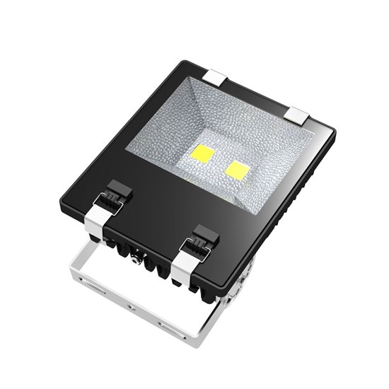 Foto para 100W (2 x 50) Black LED CW 127V Flood Light