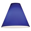 Foto para Inari Silk Cobalt Martini Pendant Glass Shade