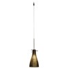 Foto para 35w Cavo GY6.35 Bi-Pin Halogen Dry Location Bronze Gold Italian Wire Glass UJ Mini Pendant excluding Mono-Pod