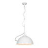 Foto para 60w Magneto E-26 A-19 Incandescent Dry Location White Adjustable Angle Pendant (CAN 4"Ø4.75")