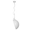 Foto para 60w Magneto E-26 A-19 Incandescent Dry Location White Adjustable Angle Pendant (CAN 4"Ø4.75")