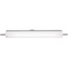 Foto para 26w Vail 30K Module Damp Location Brushed Steel Opal Dimmable WW LED Vanity 30.25"x4.25" (CAN 25.6"x3"x1.25"Ø4.4")