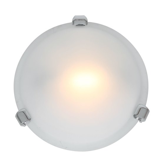 Foto para 75w Nimbus R7s J-78 Halogen Damp Location Chrome Frosted Flush-Mount