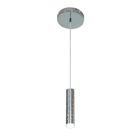 Foto para 7w Rain Module LED Dry Location Chrome ACR Pendant (CAN 1.6"Ø7.25")