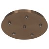 Foto para 50w Unijack Dry Location Bronze Five -Port Round Canopy