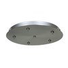 Foto para 50w Unijack Dry Location Brushed Steel Five -Port Round Canopy