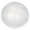 Foto para 52w (2 x 26) Mona GU-24 Spiral Fluorescent Dry Location White WH Flush-Mount 5.5"Ø20" (CAN Ø17.5")