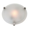 Foto para 39w (3 x 13) Cirrus GU-24 Spiral Fluorescent Damp Location Satin Frosted Flush-Mount