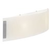 Foto para 150w Neon R7s J-118 Halogen Damp Location Brushed Steel LFR Wall & Vanity 16"x6.3" (CAN 5.4"x10.5"x1.4")