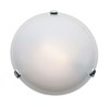 Foto para 150w Nimbus R7s J-118 Halogen Damp Location Chrome Frosted Flush-Mount 5"Ø16"