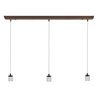 Foto para 180w (3 x 60) Trinity E-26 A-19 Incandescent Dry Location Oil Rubbed Bronze Bar Pendant Assembly (CAN 4.5")