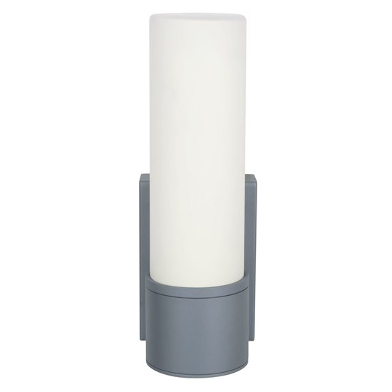 Foto para 18w Nyz 2G11 FT18DL Fluorescent Satin Opal Marine Grade Wet Location Wall Fixture (CAN 6"x4.25"x1.9")