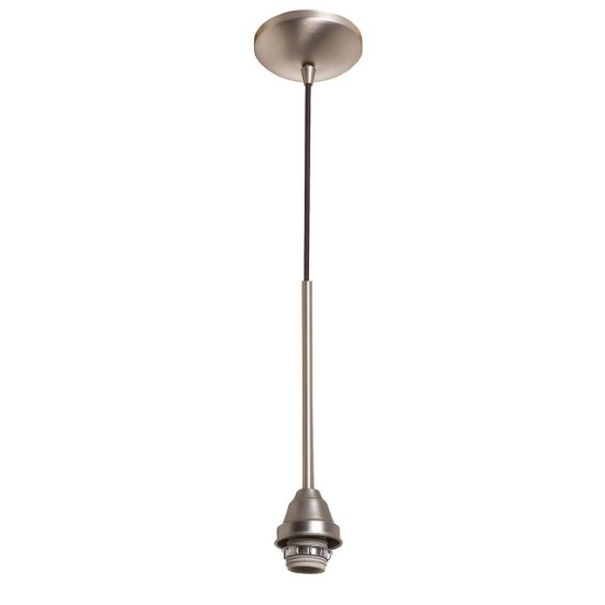 Foto para 18w Trixie GU-24 Spiral Fluorescent Oil Rubbed Bronze Pendant Cord with Fulcrum Rod