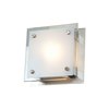 Foto para 60w Vision G9 G9 Halogen Damp Location Brushed Steel Frosted Flush-Mount