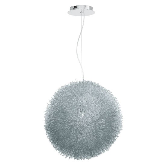 Foto para 75w Metalica G9 G9 Halogen Dry Location Brushed Steel Cable Pendant (CAN 1.25"Ø5.25")