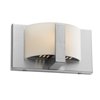 Foto para 40w Oracle G9 G9 Halogen Damp Location Brushed Steel Opal Wall & Vanity